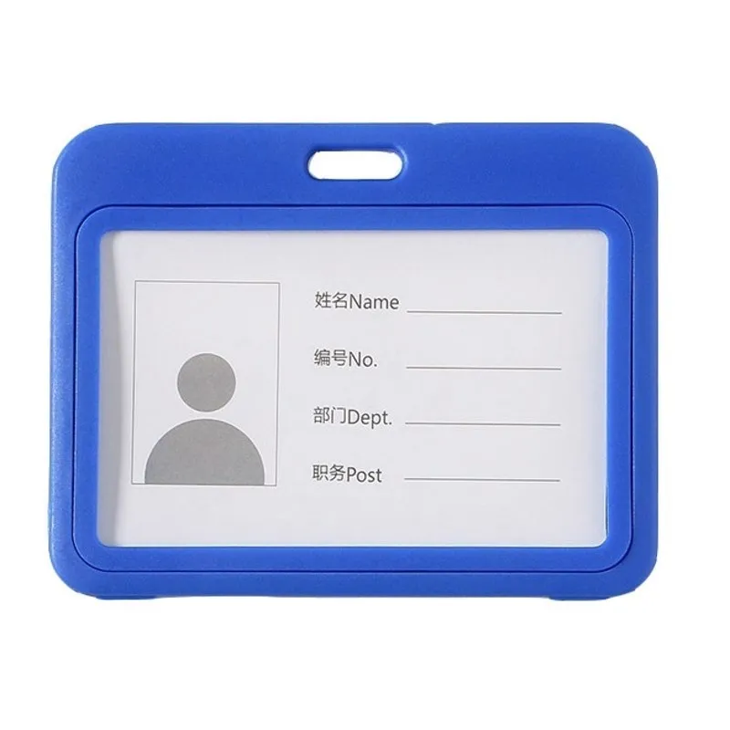 7*11 2 см Двусторонняя работника рабочих трудятся ID держатель для карт