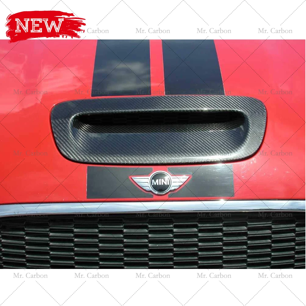 Для MINI COOPER S R55 R56 R57 OEM крышка из углеродного волокна овальная отделка (замена