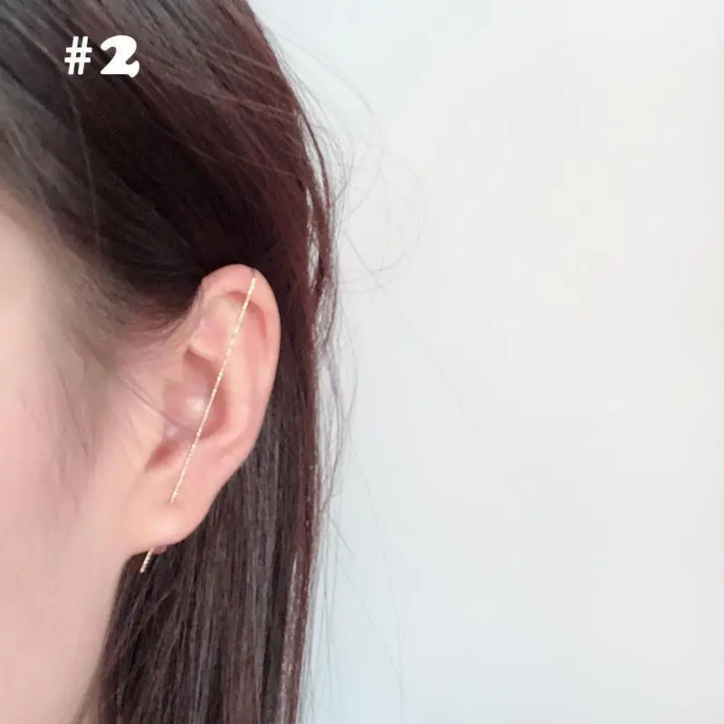 Уха Обёрточная бумага на гусеничном ходу крючки для сережек 1 шт. несколько