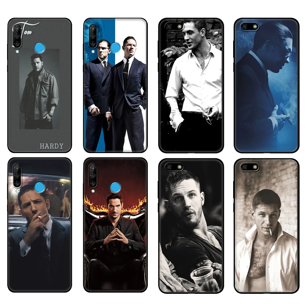 Черный чехол из ТПУ для Huawei Honor 20 Lite 10 10i 20S 30S 30 7A 5 45 7s 7C 7 tom hardy | Мобильные телефоны и