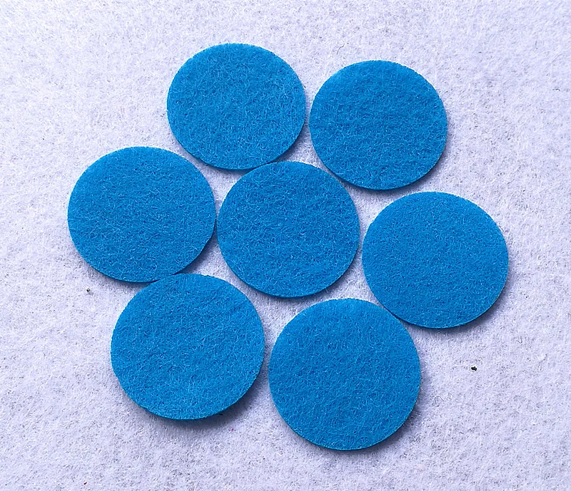 100pcs 3CM Round Colorful Felt Patches Fabric Pads Felts Flower Sewing Accessories Dolls Toys Home Wall Stickers Handmade Crafts images - 6