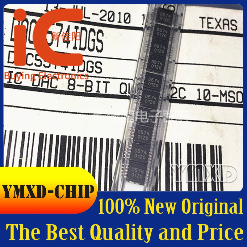 

1Pcs New Original DAC5574IDGS Silk Screen D574 Patch Mpop10 In Stock