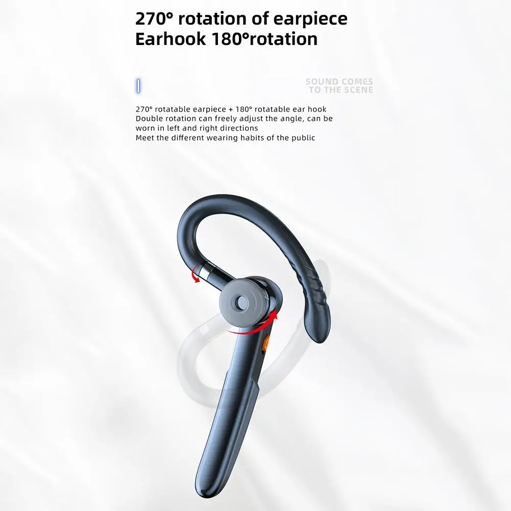 Bluetooth гарнитура с сенсорным экраном 5 0 дюйма и микрофоном 110 мА · ч|Наушники