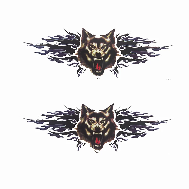 Водонепроницаемая мотоциклетная наклейка WOLF 27 см 1 пара|motorcycle sticker|stickers waterproofstickers