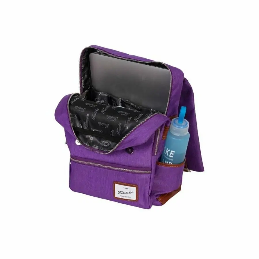 

Unisex Backpack FUDELA Jnb purple backpack Purple 2021 Fashion