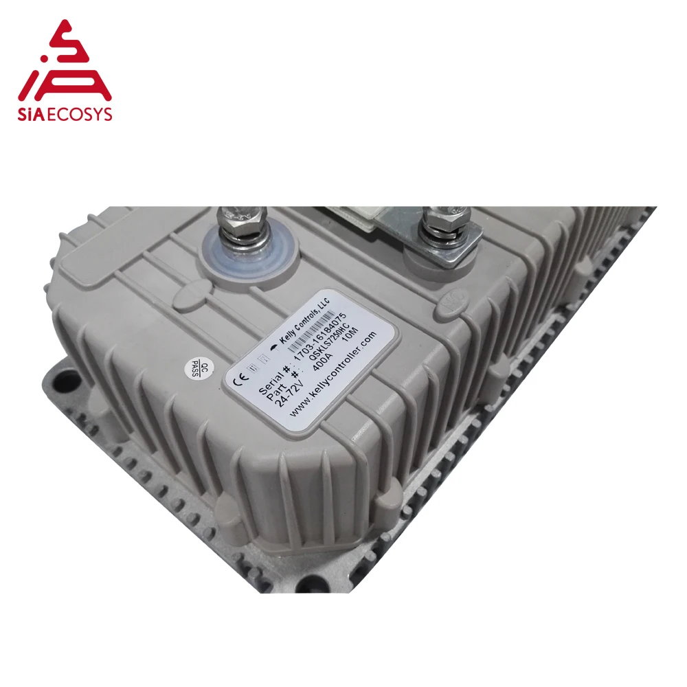 Бесщеточный контроллер двигателя Siaecosys/QSKLS7250HC 24В-7В 400А синусоидальный QS с CAN-BUS в