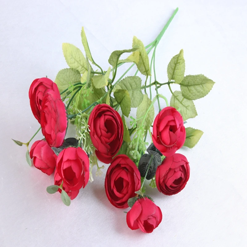 Искусственные цветы в западном стиле искусственные ветка для рождества