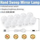Лампа светодиодная для зеркала, 12 В, с датчиком движения рук