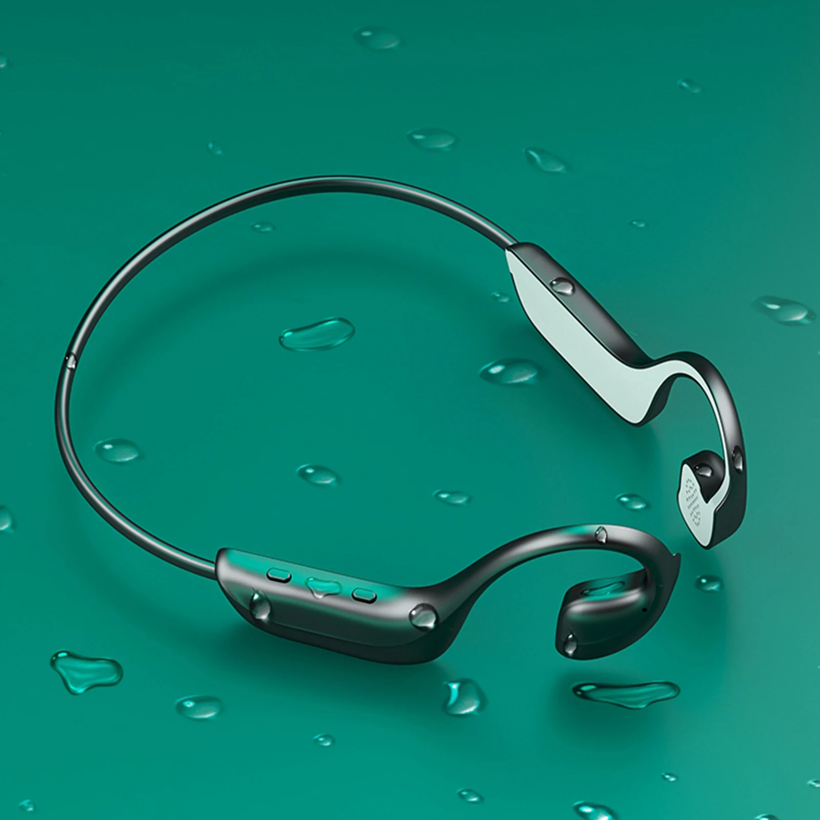G-100 наушники с костной проводимостью Bluetooth 5 1 микрофоном и защитой от пота для