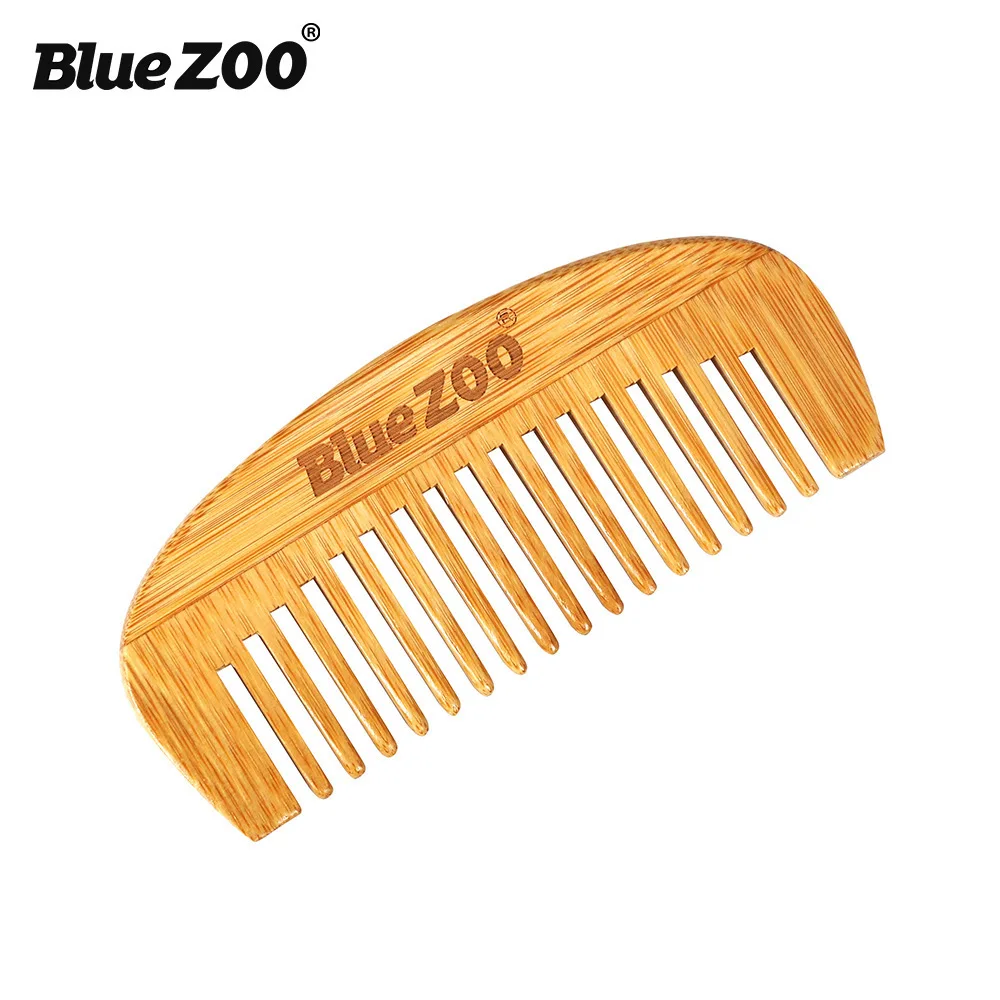 

BlueZOO Massage Cushion Cushion Comb Anti-Static Bamboo Bristles Needle Head Massage Comb Crescent Comb 3-Piece Gift for Father