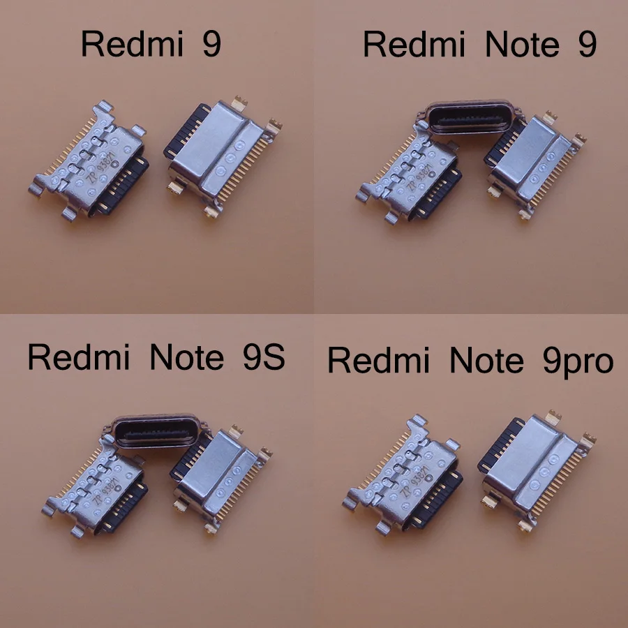5 шт. для Xiaomi Redmi 9 note 9s pro note9 note9s 9pro Type C USB разъем зарядного устройства порт