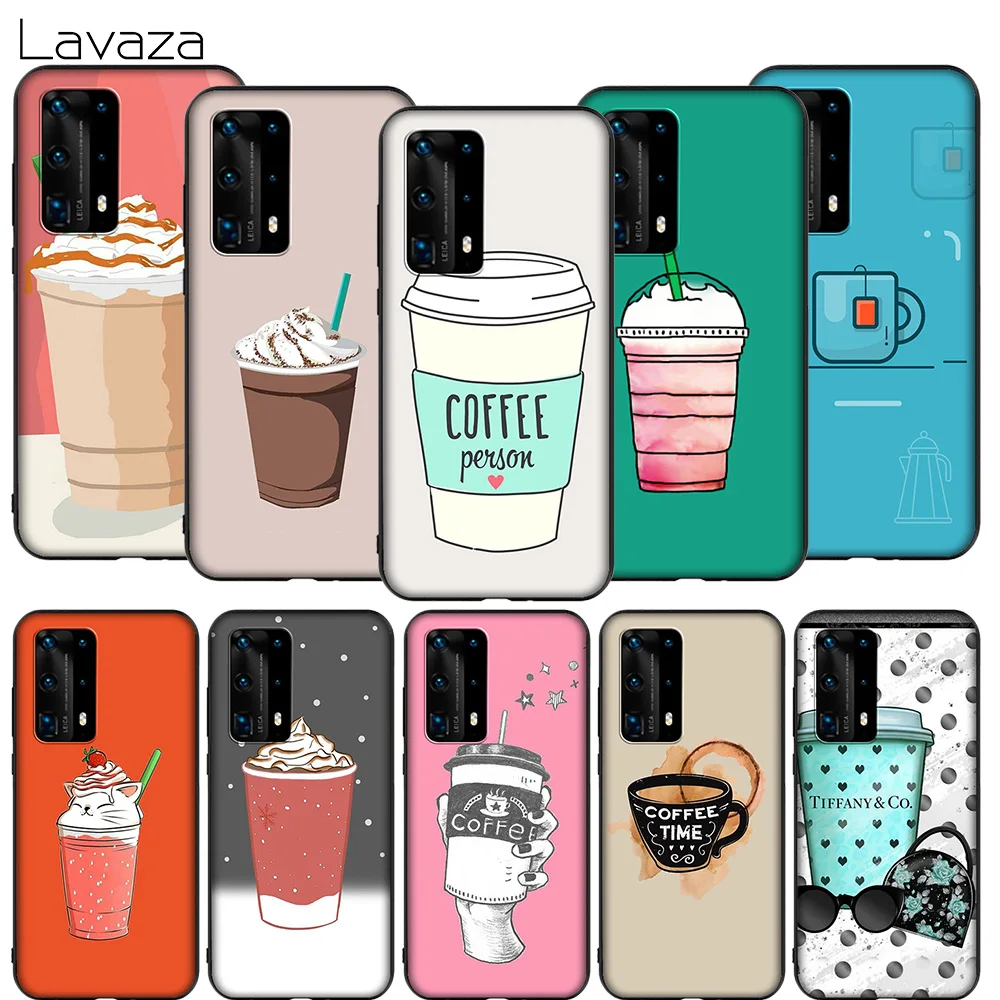 Чехол Lavaza с кофейной чашкой для Huawei P8 P9 P10 P20 P30 Y6 Y7 Y9 Lite Pro P Smart Nova 2i 3i Mini 2017 2018 |