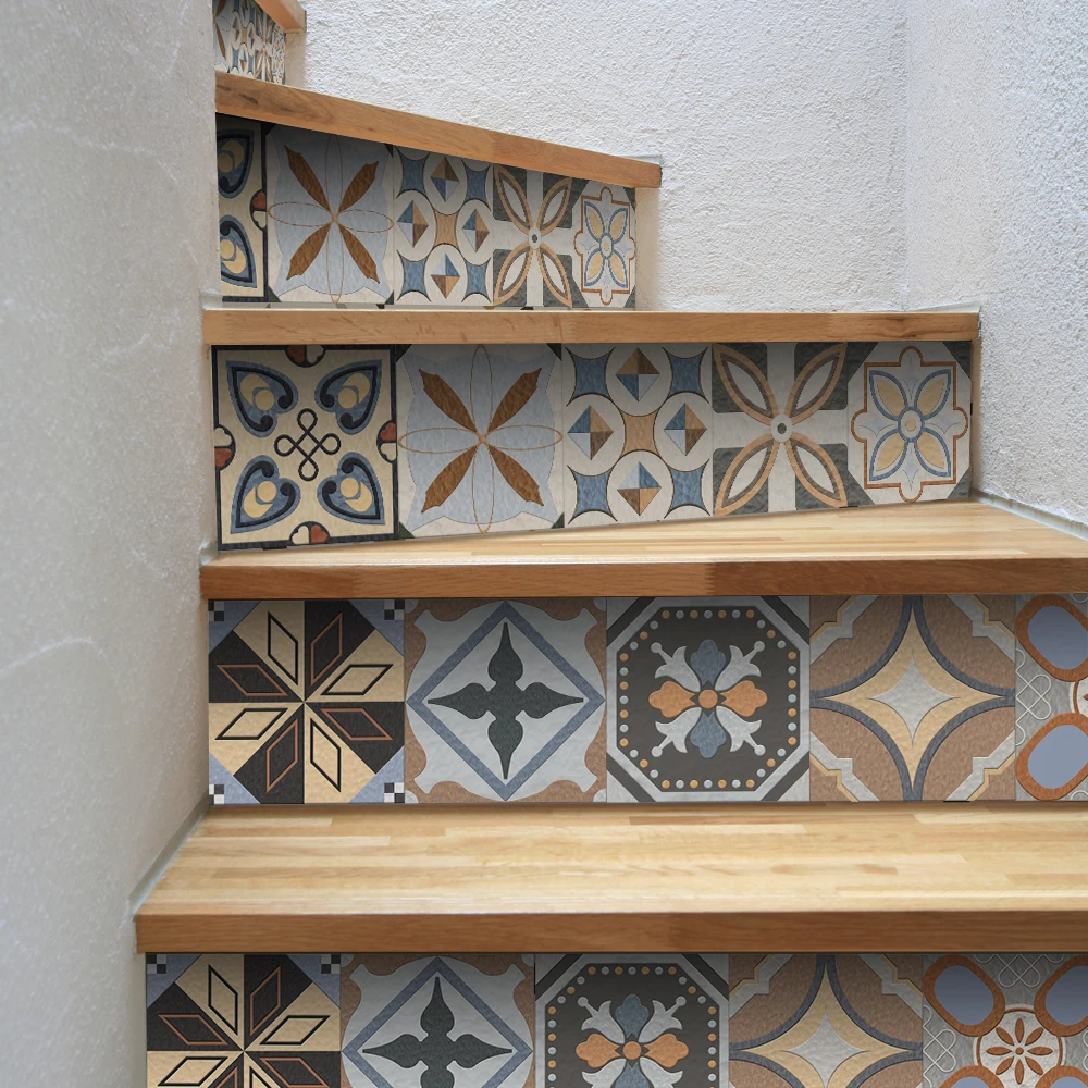 Стикер для входа в лестницу стикер стиле барокко украшение туалета наклейка на