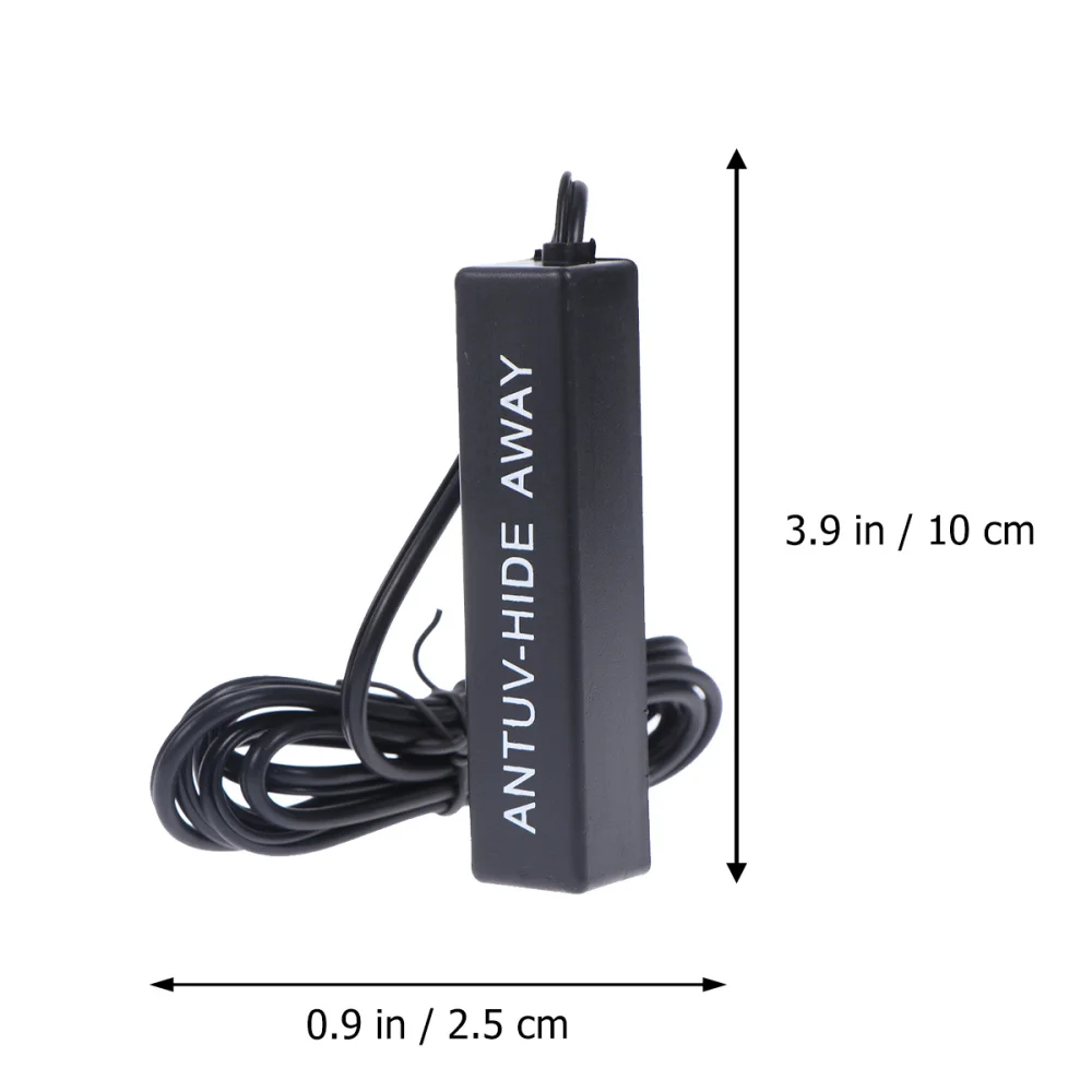 

Car Radio Aerial Antenna Signal Reception Amp Amplifier Booster Radio Amplifier Car Radio Aerials Car Accessories (Black)