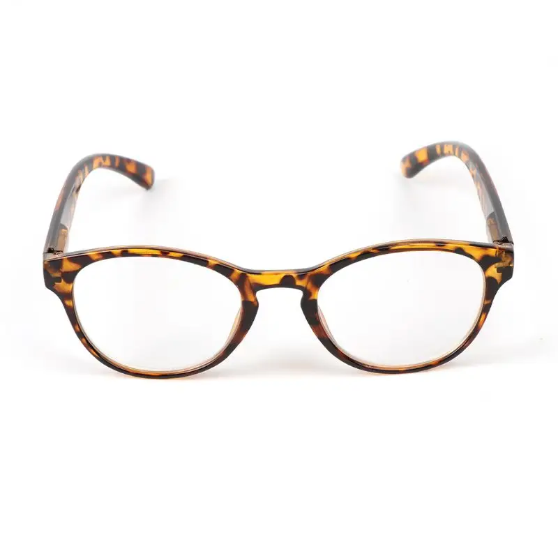 

Unisex Spring Hinge Round Reading Glasses Presbyopic Eyeglasses +1.0 -4.0