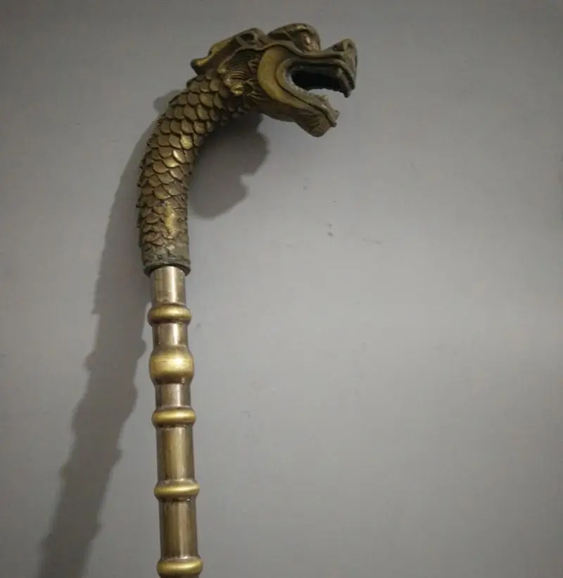 

В медная трость костыли ведущих трость с ручкой в виде голубя чисто медная трость старый знак зодиака лошадь орнамент