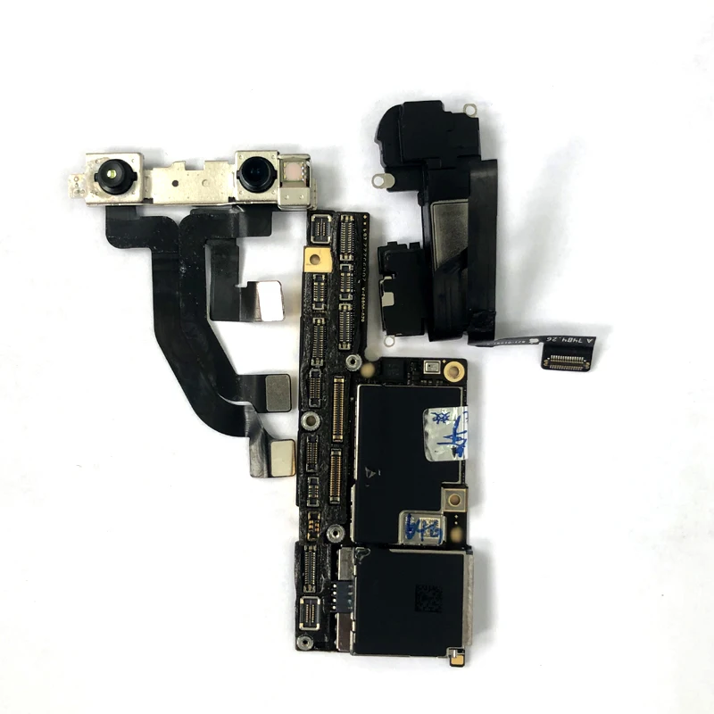 64 Гб 256 ГБ оригинальная материнская плата с системой IOS для iphone X разблокированная материнская плата iCloud с/без лица ID Хорошая рабочая пластина