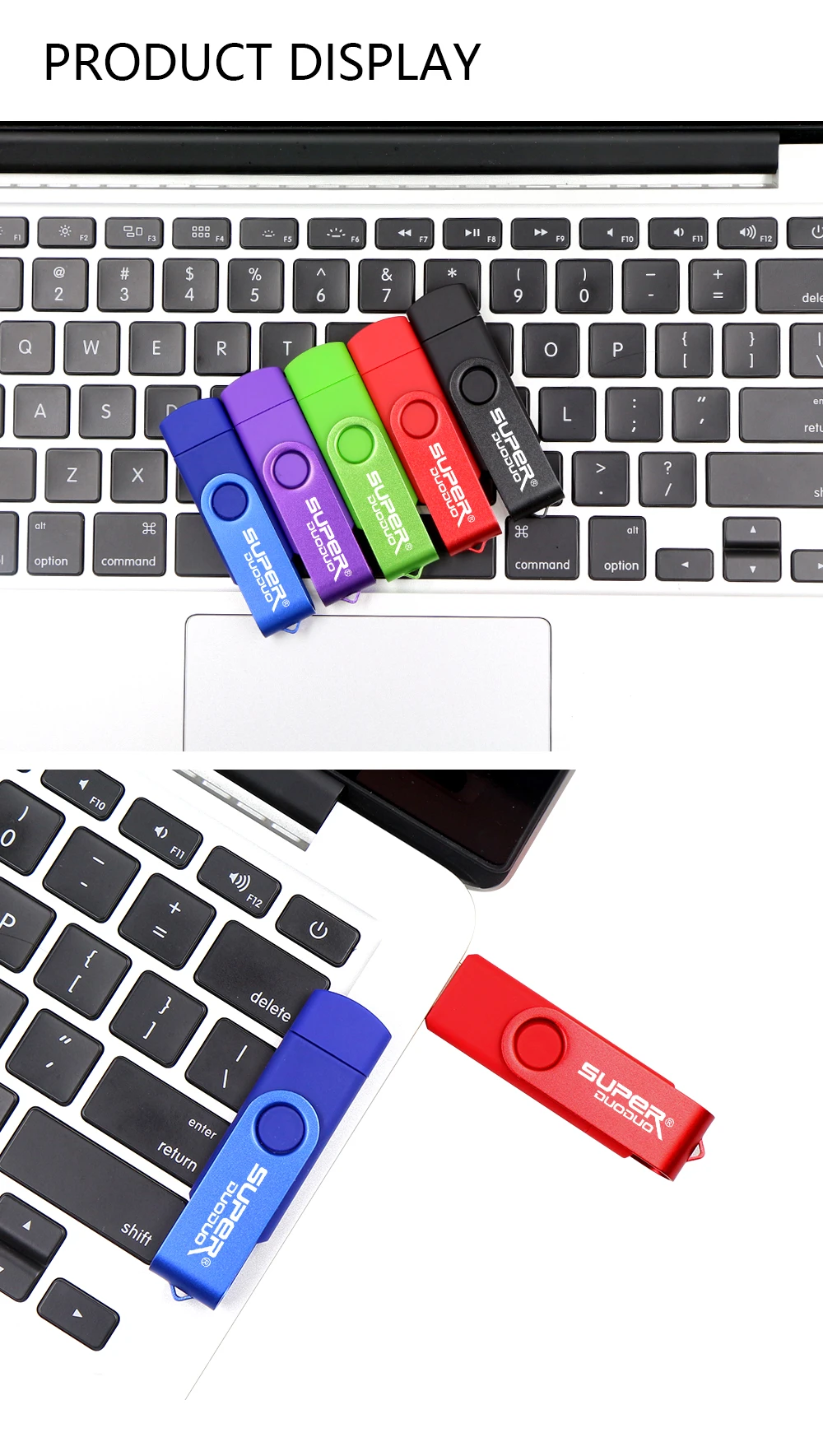 Флеш-диск usb 2,0 флеш-накопитель, 4 ГБ, 8 ГБ, 16 ГБ, флеш-накопители, флешка, 32 ГБ, usb карта памяти, 64 ГБ, OTG, металлический usb флеш-накопитель для телефона