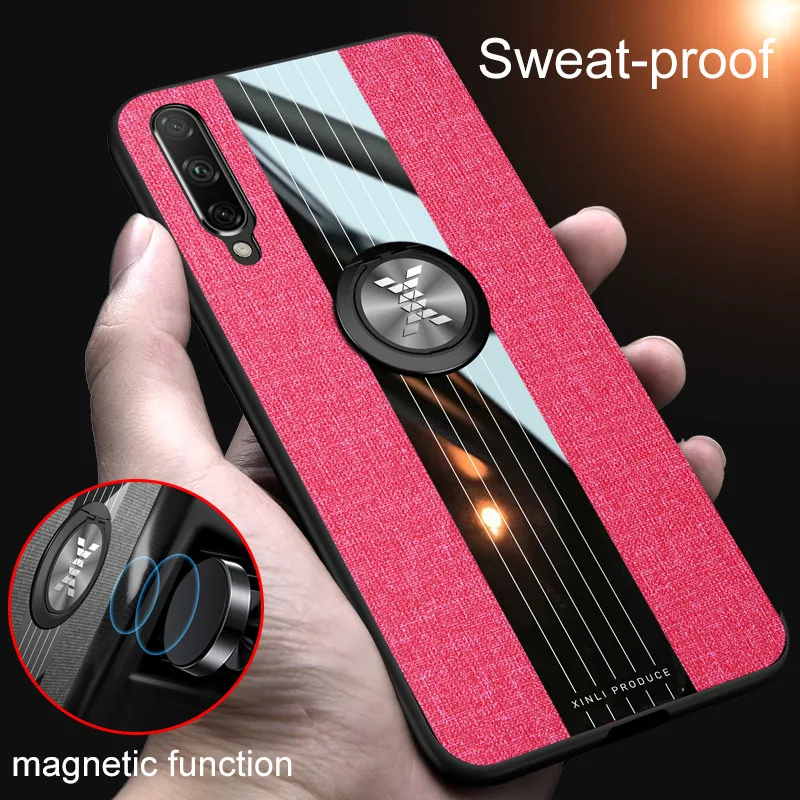 

For Huawei Honor 10 Lite 20 Pro 10i 20i Case Luxury Car Holder Ring Soft Silicone Bumper Case for Honor V10 V20 V30 Pro