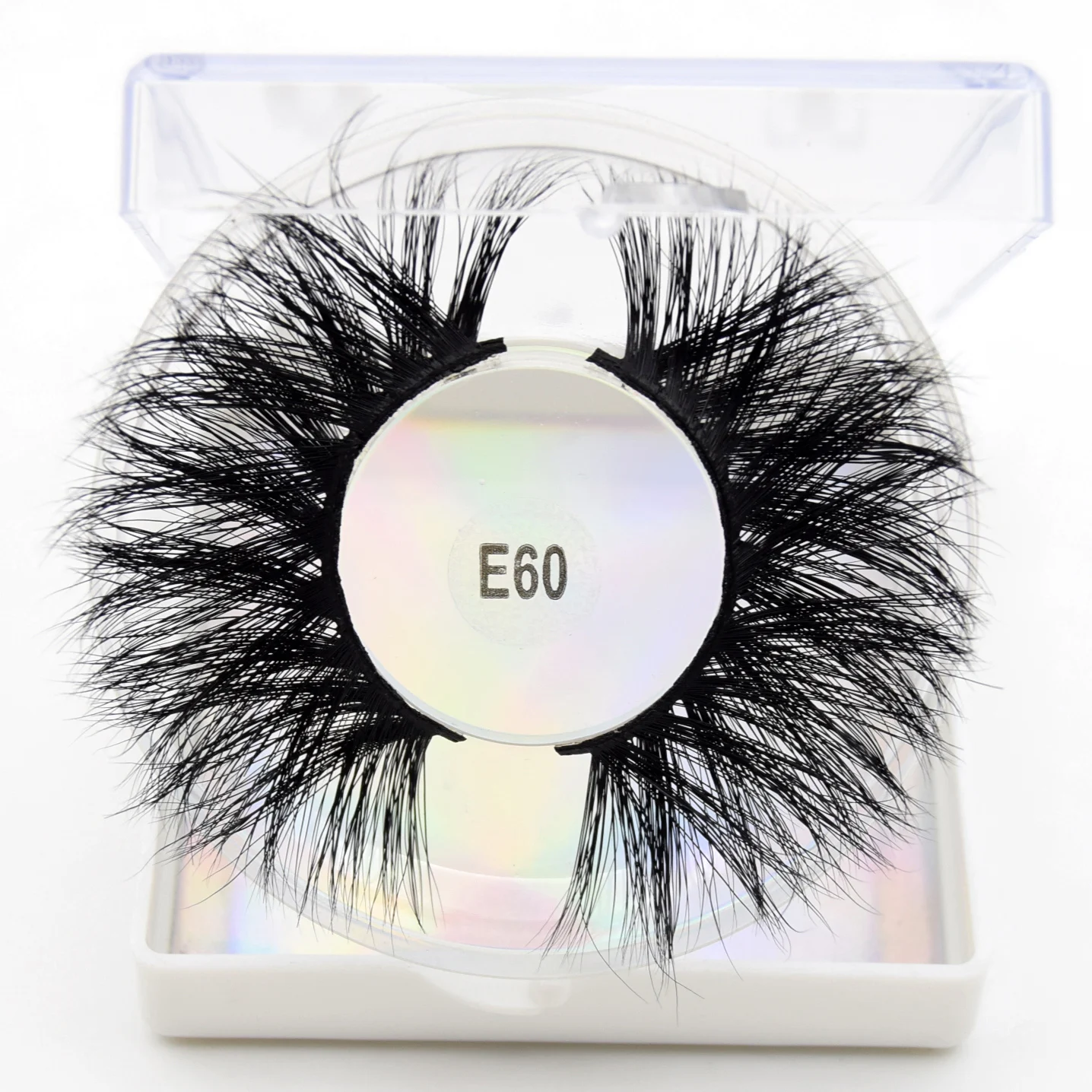 Visofree 25 мм накладные ресницы 5D норковые драматические длинные толстые макияж без