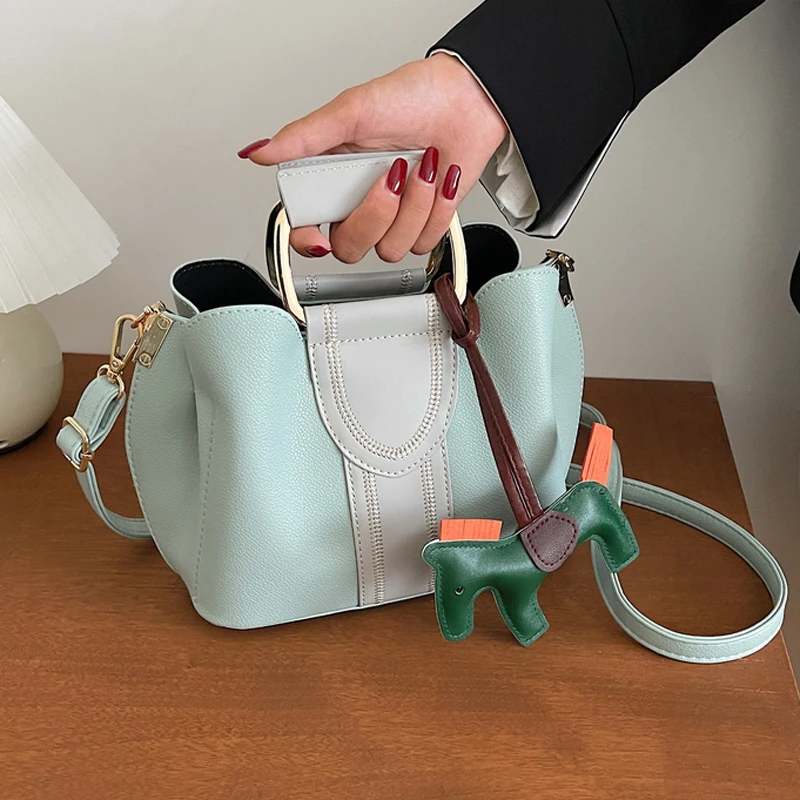 

Luxury Women's Handbags Designer High Quality Leather Shoulder Crossbody Bags With Short Handle Fashion New Ladies Hand Bags