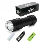 Подводные фонарики 100 м, светодиодный фонарик с аквалангом, перезаряжаемый аккумулятор 26650or18650 cree xm l2, водонепроницаемый 5000 люмен