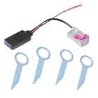 Автомобильный Bluetooth 5,0 Модуль беспроводной аудиовход для Audi RNS-E навигация A8 TT R8 A3 A4 Радио Стерео 32pin AUX адаптер