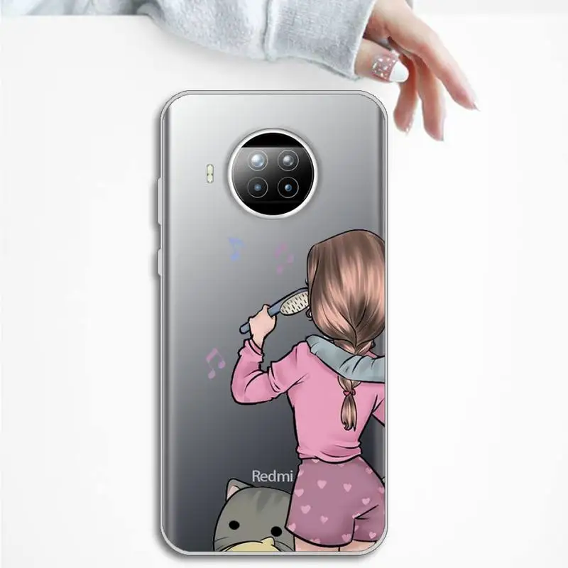 

Girls Bff Best Friends Forever Phone Case Transparent for Xiaomi mi Redmi note 10t 8 9 pro lite 11 Samsung S8 9 10 20 plus ultra