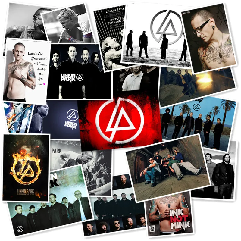 Linkin Park Классическая серия стикер 20/шт ПВХ искусство ремесла Коллекция подарок стены дизайн стикер граффити