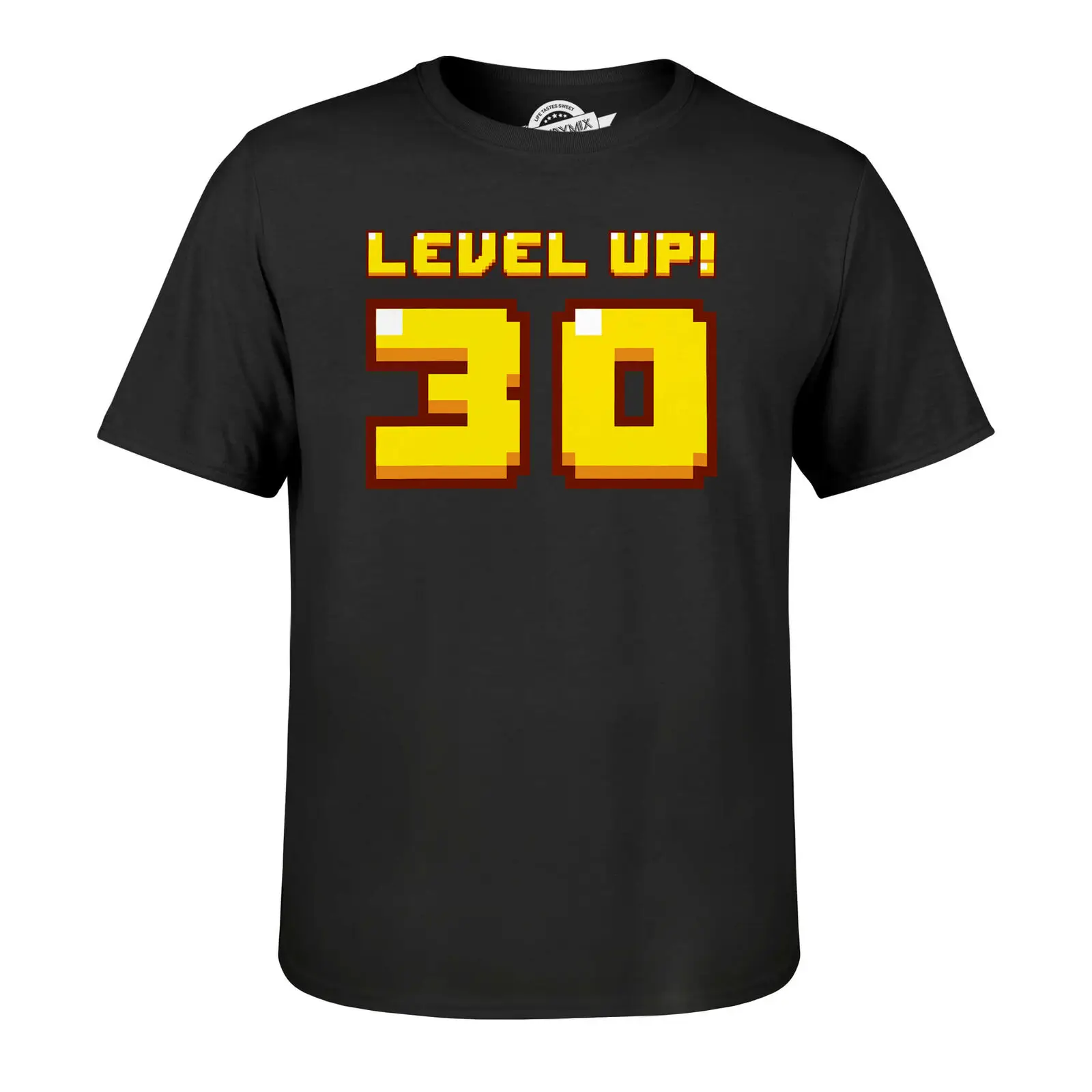 Level Up 30 футболка для мужчин день рождения Забавный Ретро игровой подарок мальчика
