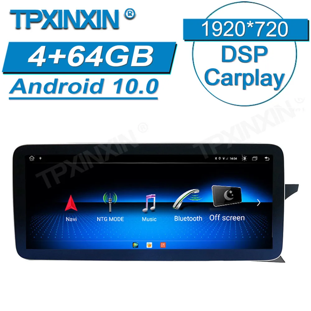 

64 ГБ Android 10,0 для MERCEDES BENZ правая покрышка база 2011 2012 2013 GPS Navi плеер стерео радио головное устройство мультимедийный плеер