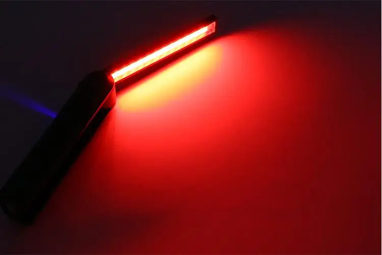 LumiParty COB+ светодиодный портативная Рабочая лампа USB Перезаряжаемый Магнитный факел Гибкая инспекционная лампа Рабочий свет
