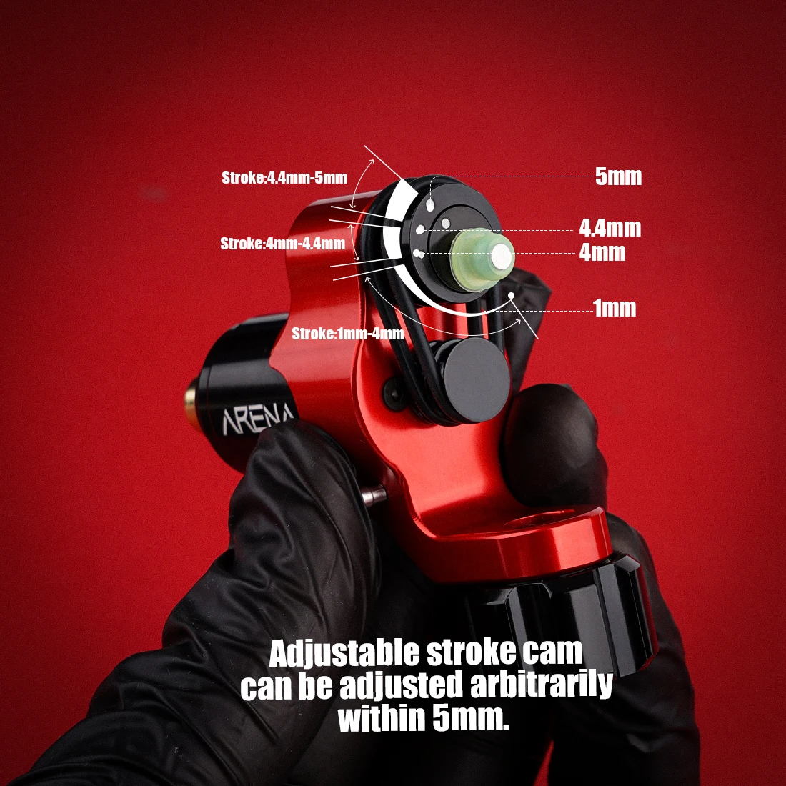 Новый дизайн цикл роторная тату машина Регулируемая мягкая и жесткая без