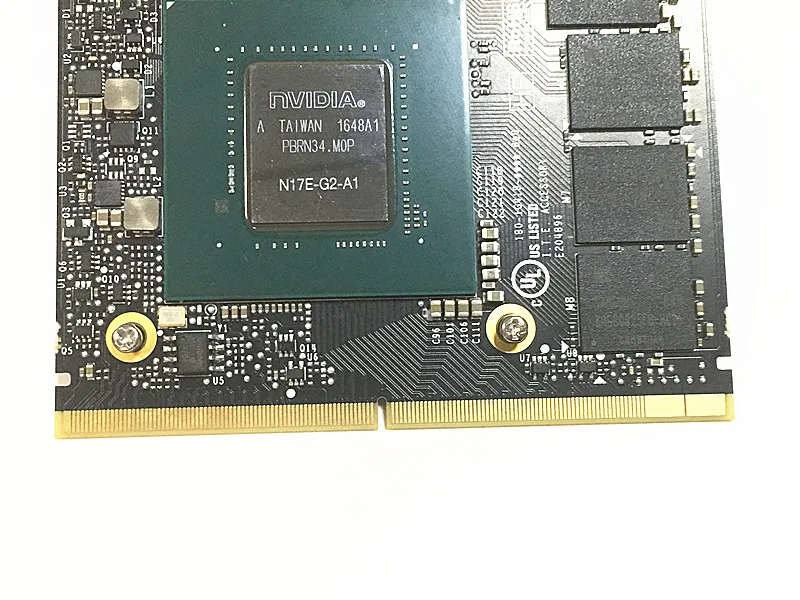 Новинка для ноутбука Dell Alienware/MSI/Clevo видеокарта nVIDIA GeForce GTX1070M 8g GPU GDDR5 фотография