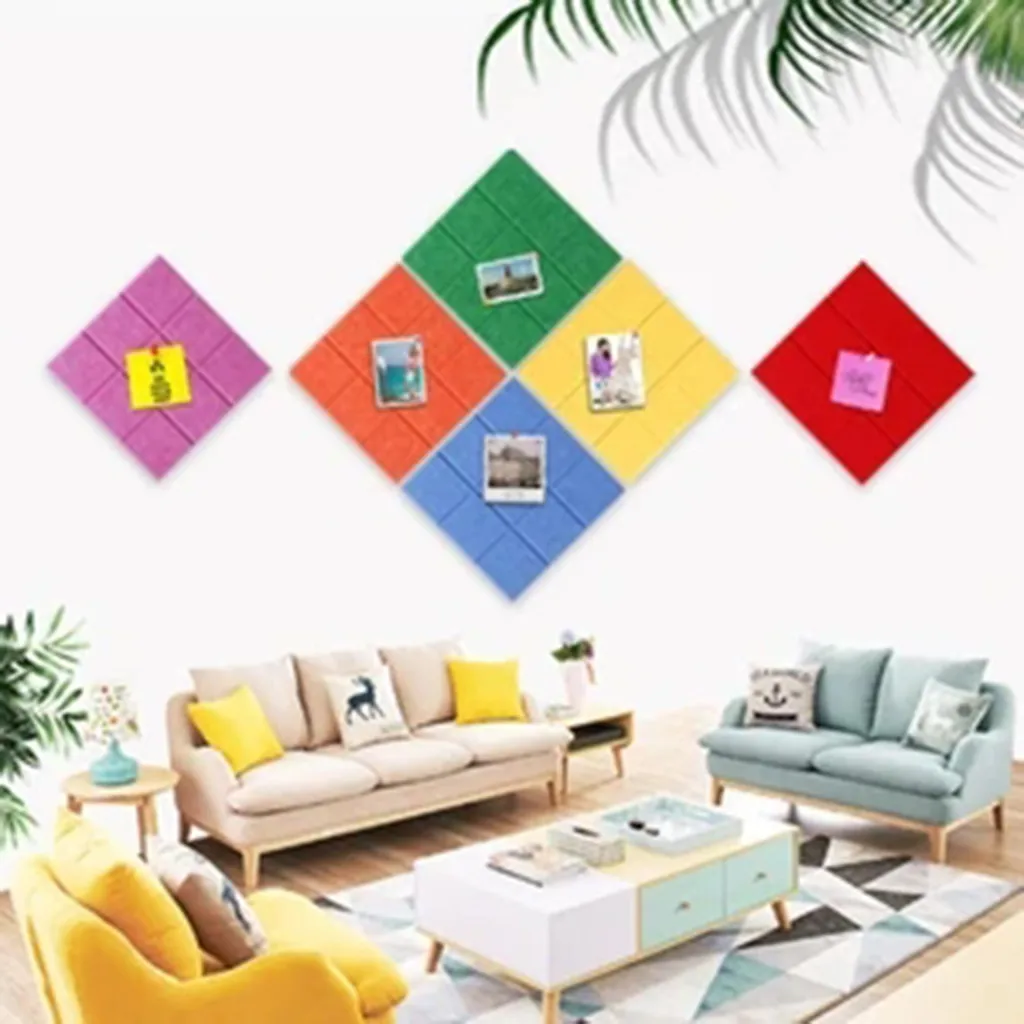 Felt-Background Board DIY Puzzle Photo Wall Household Message Reduce Stress Toys Jigsaw Gifts Landscape Home Decoration | Дом и сад
