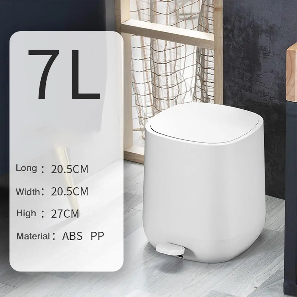 Мусорные Корзины 7 л для дома и офиса автоматический контейнер мусора с крышкой