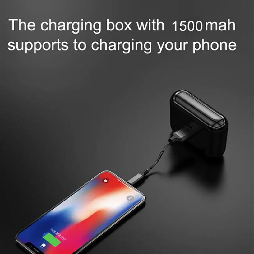 TWS беспроводные наушники Bluetooth спортивные Hifi стерео мини дропшиппинг игровая