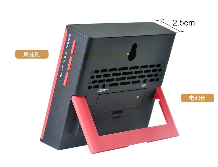 Новый многофункциональный комнатный термометр гигрометр Будильник ЖК цифровые