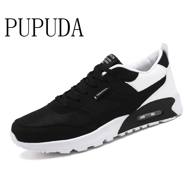 PUPUDA men casual shoes New summer mesh breathable sneakers Basketball fashion trend running comfortable |