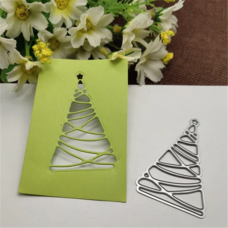 Звезда Рождественская елка металлические штампы трафареты для изготовления
