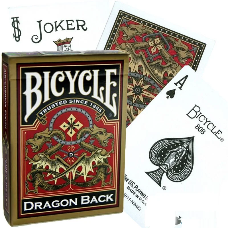 

Велосипед золотой дракон колода игральных карт USPCC коллекционные игры в покер волшебные карты волшебные фокусы реквизит для волшебника