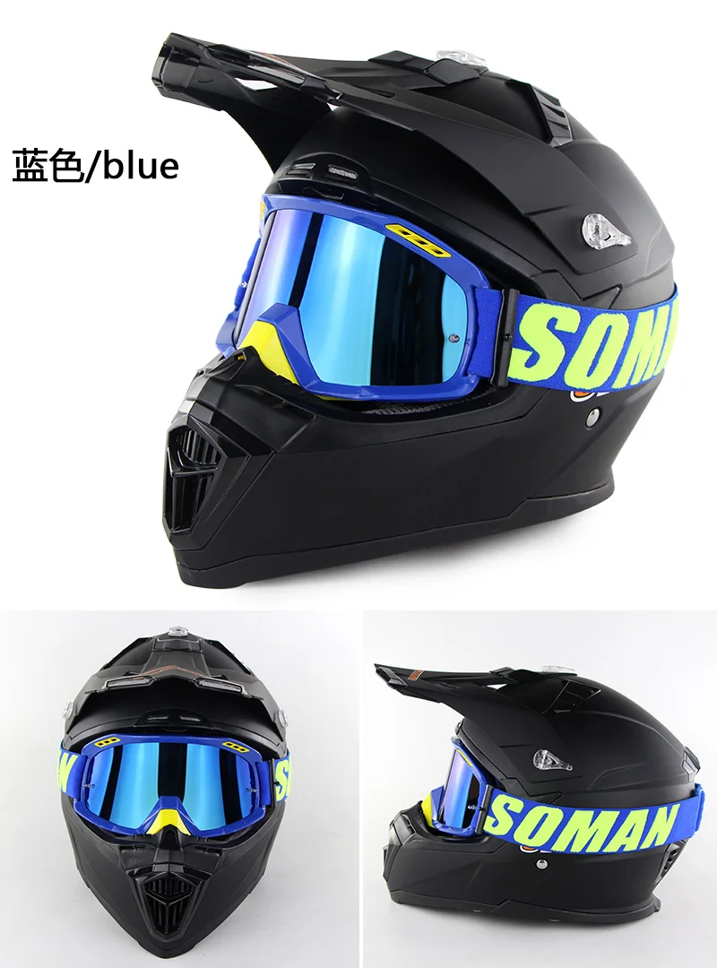 okulary Brand New Motorcycle Helmet Goggle Sweat-absorbent Motocross Glasses Motor Bike Racing Gafas lunettes anteojos