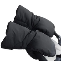67jc stroller hand muff warm gloves winter waterproof extra thick stroller gloves anti freeze snowproof gloves %ef%bc%88 black%ef%bc%89