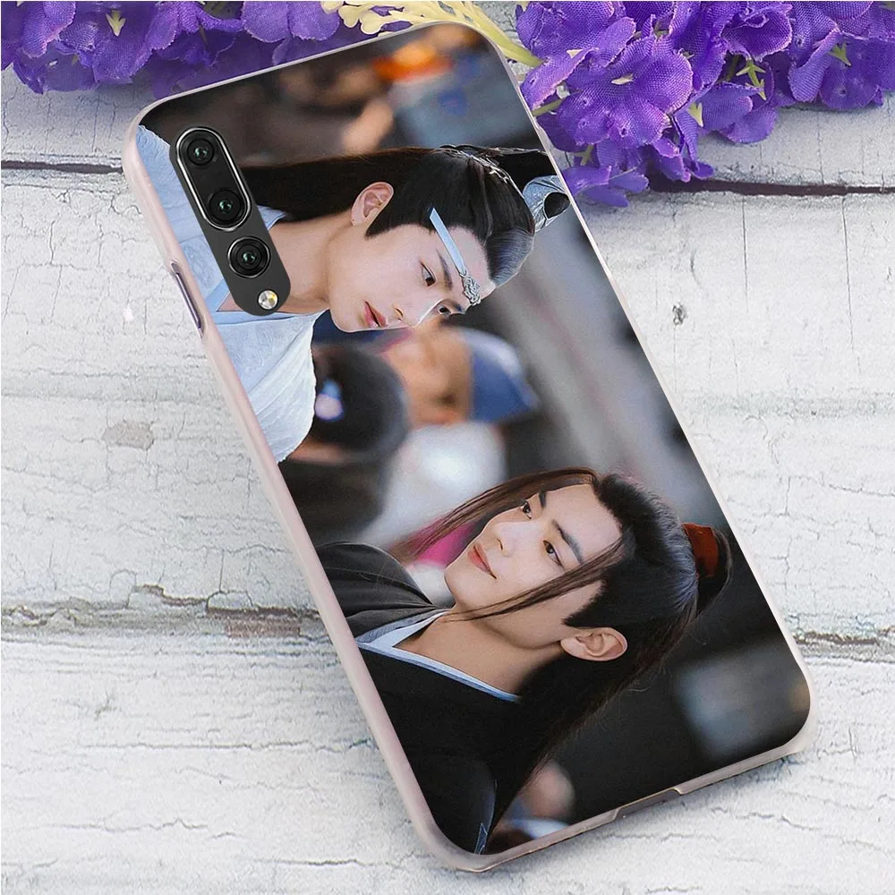 Жесткий чехол Wang Yibo Xiao Zhan для Huawei Y6 Prime 6A 7A 8 9 10 Lite View 20 Pro Y7 Y9 Nova 3 3i 4 5i|Бамперы| |