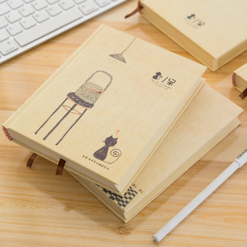 Корейский милый плотный цветной блокнот в твердом переплете дневник для рисования пустой журнал от AliExpress WW