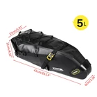 Велосипедная водонепроницаемая сумка-седло Rhinowalk, 5 л, Прямая поставка