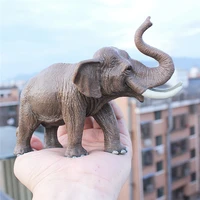 simulated wild animals african elephant model realistic plastic action figure for kids collection science educational hot toys