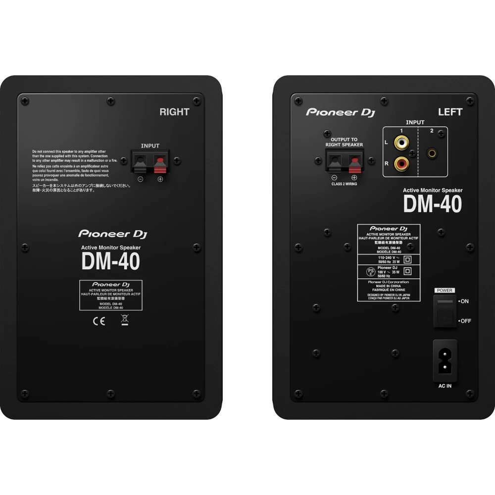 Колонка Pioneer DM-40 (2шт) Black |