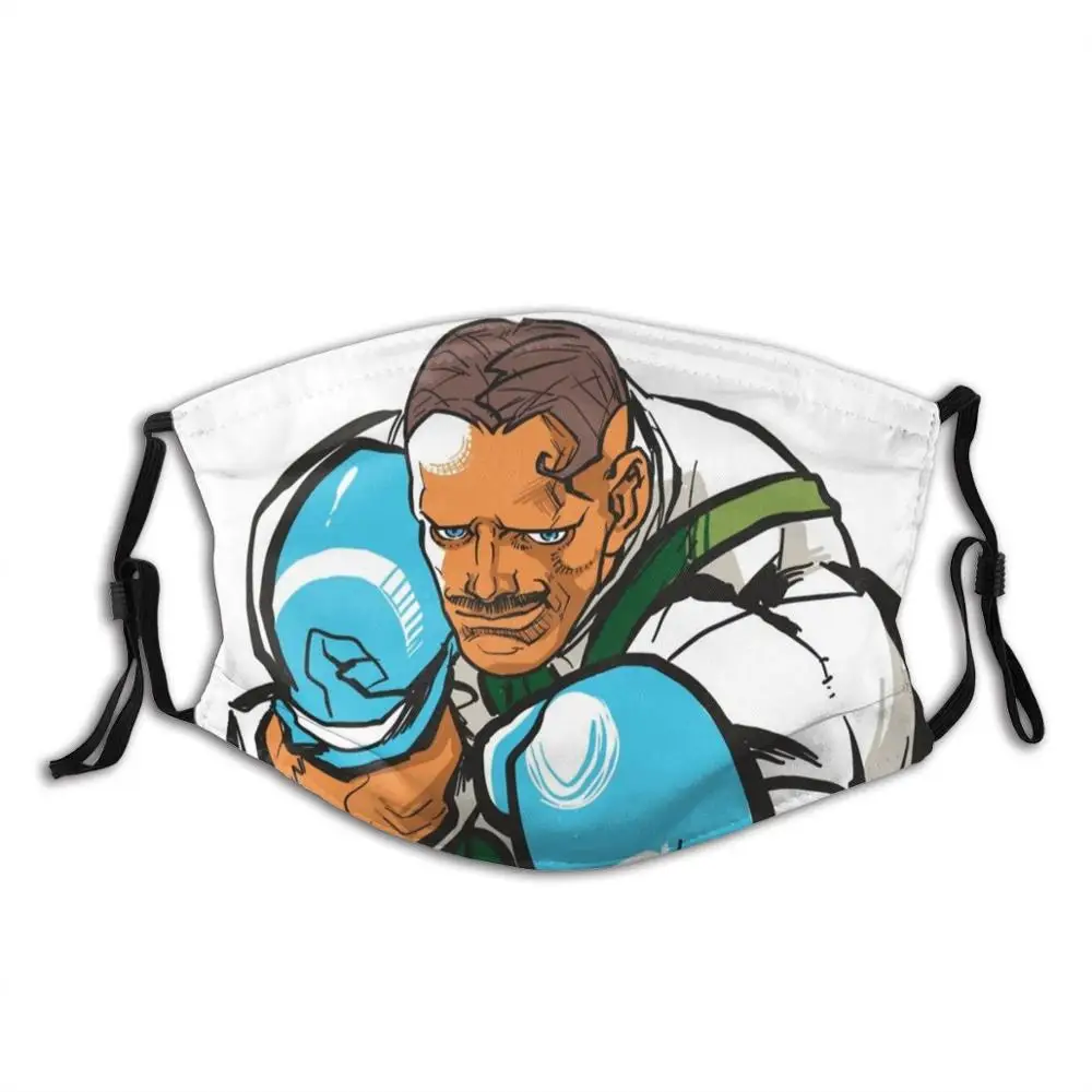 Забавная крутая Тканевая маска уличного воина райу хадоукен бальрог Вега акума