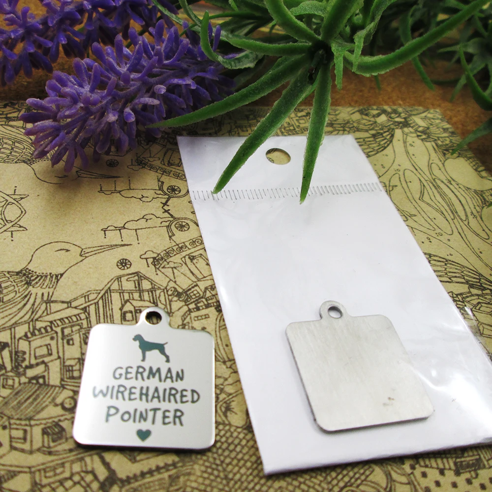 10 шт-&quotнемецкая проволочная указка&quot Собачий любовник из нержавеющей стали